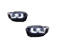 KUNYOS Juego De Faros Delanteros Para Para Toyota Para HIGHLANDER 2009-2011 Luz Antiniebla Automática DRL De Freno Intermitente