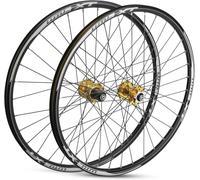 KUNYOS Juego De Ruedas De 26/27,5/29 Pulgadas Juego De Llantas para Bicicleta De Montaña Llantas para Freno De Disco 32 Radios Cassette De 7-12 Velocidades Bujes con Rodamientos Sellados