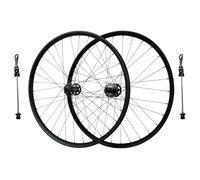 KUNYOS Juego De Ruedas para Bicicleta De Montaña De 27,5/29 Pulgadas, Llantas De Aluminio, Cierre Rápido, Biela HG De 54 Dientes, Compatible con Cassettes De 7 A 12 Velocidades, 2000 G,Negro,27.5inch