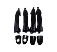 KUNYOS Lado Copiloto Manija Para Kia Para Spectra 2004-2009 82650-2F000 82670-2F000 83660-2F000 83680-2F000 Manijas Puerta Exterior Coche Delantera Trasera(Front Right Side)