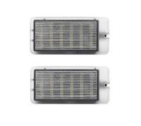 KUNYOS Luz de Canbus For Clio For Megane 2 3 For Espace 4 1/2Pcs Car LED Trunk Light Luggage Compartment Lamp Iluminación matrícula(2Pcs)