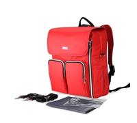 KUNYOS Mochila cambiadora de pañales for bebé, bolsa multifuncional gran capacidad, diseño apertura for un fácil acceso, adecuada for la mochila viaje camping papá, opción regalo for(Red)