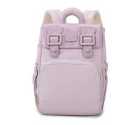 KUNYOS Mochila For Cambiar Pañales De Bebé, Área Almacenamiento Biberones Aislada, Bolsa For Con Clasificación Múltiples Compartimentos, Tela Impermeable Y Resistente A La Suciedad(Purple)
