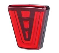 KUNYOS Piloto Trasero Después Luces Traseras Deportivas F1 De 12 V Para Coche Intermitentes Marcha Atrás Señal Parada Y Seguridad SUV Moto(1pcs red)