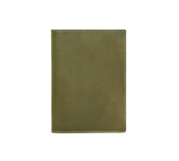 KUNYOS Planificador de cuaderno de bocetos A5A6B6 con cuadrícula en blanco, cuadernos Retro y diarios, cubierta de diario, papelería(A5 olive Green,With grid paper)