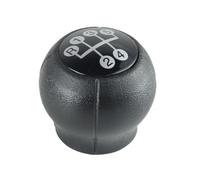 KUNYOS Pomo Con Cubierta Palanca De Cambios Manual Para Opel Para Astra F 1991 1992 1993 1994 1995 1996 1997 Cuero ABS/PU 5 Velocidades Cromo/Negro Con Estilo Perilla De Cambios(Gear Knob A)