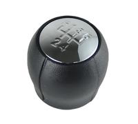 KUNYOS Pomo Con Cubierta Palanca De Cambios Manual Para Opel Para Astra F 1991 1992 1993 1994 1995 1996 1997 Cuero ABS/PU 5 Velocidades Cromo/Negro Con Estilo Perilla De Cambios(Gear Knob B)