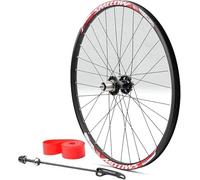 KUNYOS Rueda Delantera y Trasera de Bicicleta de montaña Plegable BMX de 20'' 24'' 26'' 27.5'' 29'' 32H QR, bujes de Bola, Freno de Disco, Cassette de 7 8 9 10 11 velocidades.,Rear Wheel,29inch