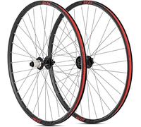 KUNYOS Ruedas VTT 27,5/29 Pulgadas Freno de Disco Eje Thru Bicicleta de Montaña Juego de Ruedas Aluminio Aleación Cassette 8/9/10/11/12 Velocidades 32 Agujeros,110 * 148mm,26inch