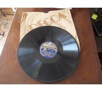 Kunz - Charlie Kunz piano medley NO D 82 piano solo with rythm Accomp. Intro : " let it be soon " - " Sweetheart, we'll never old grow ", " anniversary song " Intro : " Till then " , Five minutes more " , The old Lamplighter " disque Decca F 8737