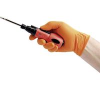 Kunzer 7ASD03 - Destornillador con batería de litio 3,6 V/800 mAh, 280 rpm, luz de trabajo LED y cable de carga USB