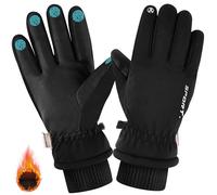 KUOGAS Guantes Termicos Hombre, Guantes Moto Invierno con Pantalla Táctil cáLidos y Gruesos para Hombre y mujer, Snowboard para Ciclismo, Motociclismo, Carrera, MontañIsmo y Senderismo