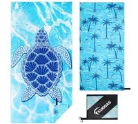 KUOGAS Toalla Playa XXL 200x100 cm, Toalla De Microfibra De Secado Rápido, Sin Arena, Manta De Playa Mujer