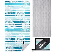 KUOGAS Toalla Playa XXL 90×180 cm, Microfibra de Secado Rápido, Sin Arena, Manta de Playa para Mujer