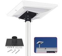 KUOPYT - Adaptador de montaje negro para Starlink Gen 3, kit de montaje compatible con Starlink Internet Kit Satélite, accesorios de montaje en enrutador de techo