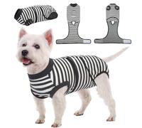 Kuoser Traje de recuperación para perros, chaleco suave para cachorros después de la cirugía