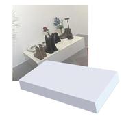 KUOYTT Pedestales Cuadrados, pedestales de exhibición para decoración de Bodas, Altura de 10 cm, pilares de Pedestal de exhibición de Tienda de Ropa, para colección de Accesorios de Boda