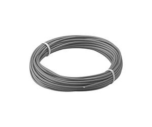 Kupferlitze isoliert, 10m, 1x0,14mm, grau 10m grau