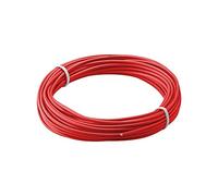 Kupferlitze isoliert, 10m, 1x0,14mm, rot 10m rot