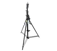 Kupo Soporte de Cuerda de Acero Negro de 12 Pies con Dispositivo de Bloqueo Automático para Soporte Camara (KS401111)