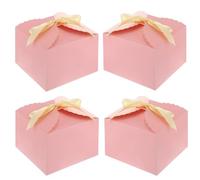 KUPOO Cajas de regalo marrones, 20 cajas de regalo pequeñas de papel kraft de alta calidad con tapa para regalo, caja de cupcakes, caja de propuesta de dama de honor, caja de regalo para cumpleaños,