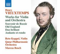 Kuppel, R. violín/Qatar PO - Vieuxtemps, H.: Works For Violin
