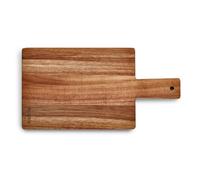 Kuppels Tabla de cortar NICE, madera de acacia, 35 x 18 x 1,5 cm, con mango, para tabla de madera, tabla de cortar de madera, tabla de servir