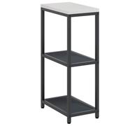 KUPTYERFG HATTEM Estantería de cocina de acero antracita, 30 x 50 x 92 cm | Versátil estantería auxiliar de acero con recubrimiento en polvo para suministros y utensilios de cocina en la cocina de