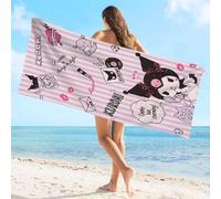 KuR-o-mi Toalla De Playa de Microfibra,Toalla Microfibra Niño, Microfibra Toalla de Piscina,Suave y de Secado Rápido Toallas de Playa,para Deportes, Viajes, Natación, Playa, Picnic, Yoga o Baño -A