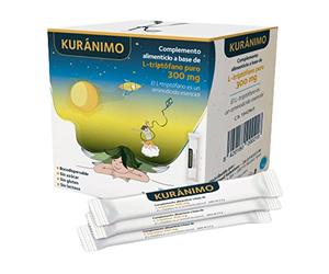 Kuránimo 30 sobres Triptófano Puro. Mejora el Estádo de Ánimo. Ayuda a combatir Ansiedad y Estrés. Reduce Cansancio y Fatiga. Regula el Apetito. Mejora la Atención. Sin Fructosa/Lactosa/Gluten.