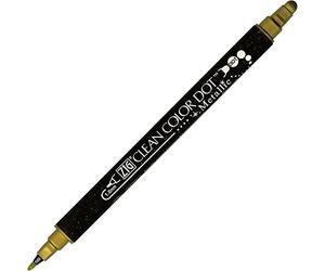 Kuretake ZIG Clean Color Dot 6/Pkg-Gold