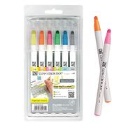 Kuretake ZIG Clean Color Dot Marcadores simples (colores resaltados)