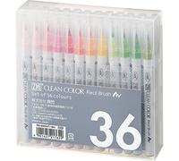 Kuretake ZIG Clean Color Real Brush (36 Colors)