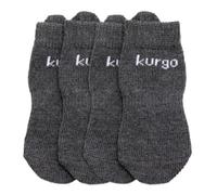 Kurgo Blaze - Calcetines para Perros, Calcetas elásticas de Mascotas, para Zapatos para Perros, para Exteriores - 1 Juego de 4 Calcetines - Pequeños, S