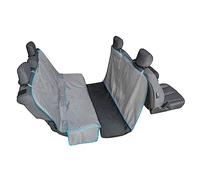 Kurgo Coast to Coast - Hamaca para Perros, Cubreasientos Traseros para Mascotas, Cobertura Completa, Resistente al Agua - Gris