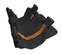 Kurgo Hamaca Wander - Funda de Asiento de Coche para Perros, Protector de Vehículo para Mascotas, Cubierta de Asiento de Coche Impermeable - Negro