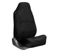 Kurgo Funda de Asiento de Coche para Perros, Protector de Coche para Perros y Mascotas, Estilo Copiloto, Negro