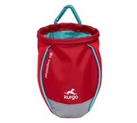 Kurgo Go Stuff It - Bolsa para Premios de Perro - Ideal para Entrenamiento, Tela con Detalles Reflectantes y Apertura Fácil - Rojo Chili