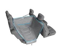 Kurgo Heather - Cubreasientos de Media Hamaca para Perros, Hamacas de Coche para Perros, Resistente al Agua, 70 cm - Gris