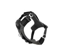 Kurgo Journey Air Arnés para Perros Activos, L, Negro | Pecho Acolchado, Ripstop Ligero, Malla Transpirable, Reflectante, Asa Trasera