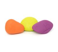 Kurgo Skipping Stones Juguete para Perros para Lanzar y Buscar, Juguete de Agua para Perros, Piedras Saltarinas para Lanzar al Agua, Entrenamiento Perros, Lote de 3 Piezas