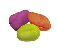Kurgo Skipping Stones Juguete para Perros para Lanzar y Buscar, Juguete de Agua para Perros, Piedras Saltarinas para Lanzar al Agua, Entrenamiento Perros, Lote de 3 Piezas