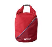 Kurgo Kibble - Bolsa para Comida de Perro, Saco de Viaje para Perros, Bolsa de Premios para Perros, Portapienso, Adiestramiento para Perros - Rojo