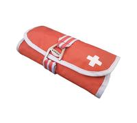 Kurgo Botiquín de Primeros Auxilios para Perros, Kit de Primeros Auxilios para Mascotas (50 Piezas), Compacto y práctico, Color Rojo Paprika