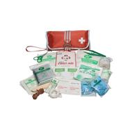 Kurgo Kit de Primeros Auxilios para Perros, 50 Piezas | Para Excursiones y Viajes, Incluye Guía, Estuche de Tela Oxford