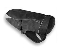 Kurgo North Country, Abrigo para Perros, Chaqueta de Invierno para Perros, Impermeable, Reflectante - Negro, S