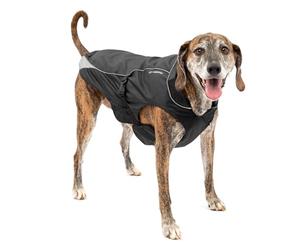 Kurgo North Country, Abrigo para Perros, Chaqueta de Invierno para Perros, Impermeable, Reflectante - Negro, L