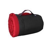 Kurgo Loft Wander - Cuna Portátil para Perros - Alfombrilla de Viaje Enrollable, Superficie Resistente al Agua, Tela Ripstop y Fondo Antideslizante - Rojo Chili - Talla L