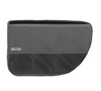 Kurgo - Protector de Puerta de Coche para Perros - Protege el Interior de Arañazos y Huellas con Revestimiento Impermeable y Bordes Rufftex - Gris Antracita