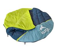 Kurgo Core - Abrigo para Perro, Abrigo para Perro Todo el año, Chaleco y Chaqueta Polar para Mascotas, Forro Polar, Ligero, Abertura con Cremallera para arnés, Cuello Ajustable, Heather, Negro, S